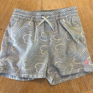 Boys light blue and white swim shorts. Great condition.